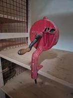 Vintage snijbonenmachine  Rood, Ophalen