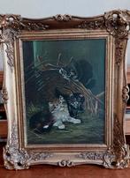 Schilderij met afbeelding van 3 katten, Ophalen