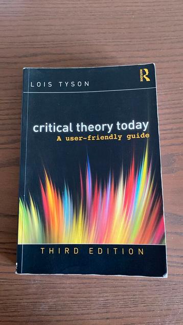 Critical Theory Today - Lois Tyson beschikbaar voor biedingen