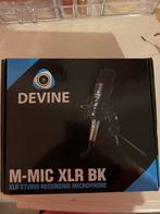 Devine M-Mic XLR BK (NIEUW), Nieuw, Ophalen of Verzenden