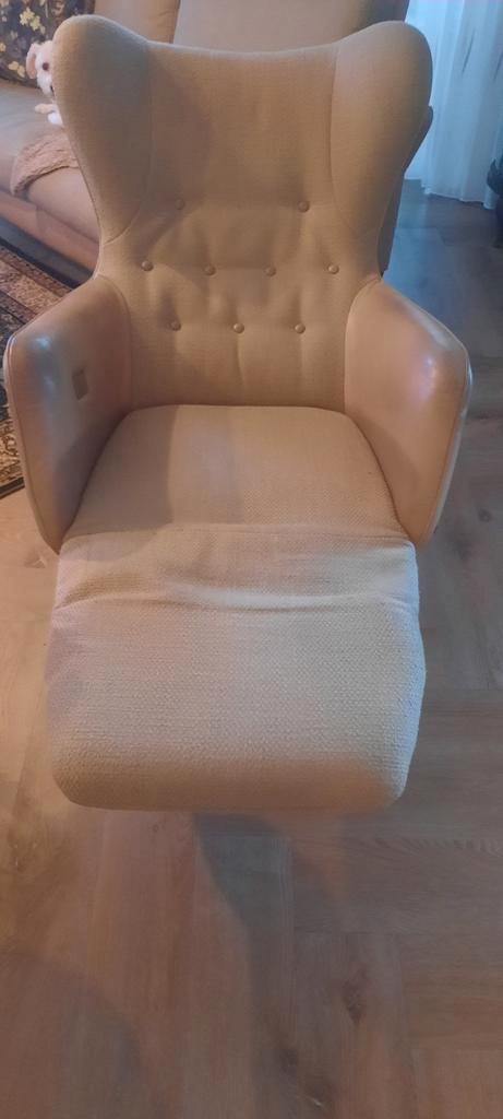 Moet zo snel mogelijk weg!!!  Prominent relaxfauteuils, Huis en Inrichting, Fauteuils, Gebruikt, Leer, Stof, Ophalen