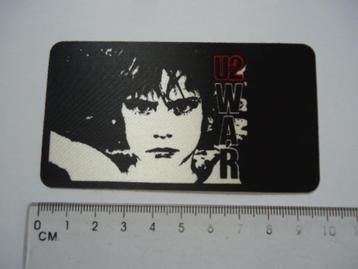 sticker oud U2 BAND rock pop WAR muziek protest retro beschikbaar voor biedingen