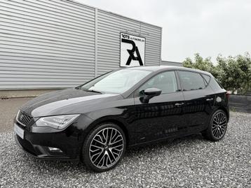 SEAT Leon 1.2 TSI DSG Style Navi|LED|Cruis|Media Zwart beschikbaar voor biedingen