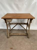 Industrieel Pfaff tafel sidetable bureau gietijzer brocante., Ophalen