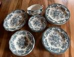 Enoch Wedgwood Asiatic Pheasants blauw, Antiek en Kunst, Antiek | Servies los, Ophalen of Verzenden