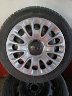 winterbanden fiat 500, Ophalen, Gebruikt, 15 inch, Banden en Velgen