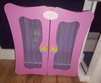 Baby born houten kledingkast met hangertjes, Ophalen