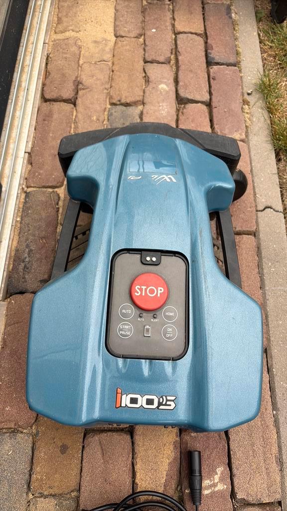 Robotmaaier Wiper I100s, Tuin en Terras, Robotmaaiers, Zo goed als nieuw, Minder dan 20 cm, Met regensensor, Bestuurbaar via app
