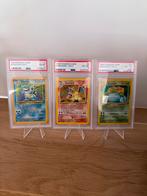 Pokemon Base big 3 PSA 6 Charizard, Venusaur en blastoise, Ophalen, Zo goed als nieuw
