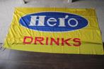 Hero Drinks vlag, Verzamelen, Merken en Reclamevoorwerpen, Ophalen of Verzenden, Gebruikt, Reclamebord