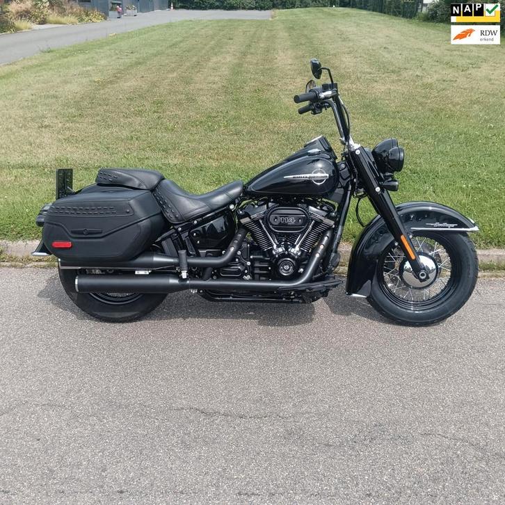 Harley Davidson 114 FLHCS Softail Heritage Classic 2018 3100, Motoren, Motoren | Harley-Davidson, Bedrijf, Chopper, meer dan 35 kW