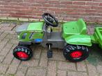 Fendt traptrekker met aanhanger, Kinderen en Baby's, Speelgoed | Buiten | Skelters, Ophalen, Zo goed als nieuw, Overige merken