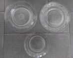 Clayre & Eef glazen borden antiek curiosa, Huis en Inrichting, Keuken | Servies, Ophalen, Nieuw, Glas, Bord(en)