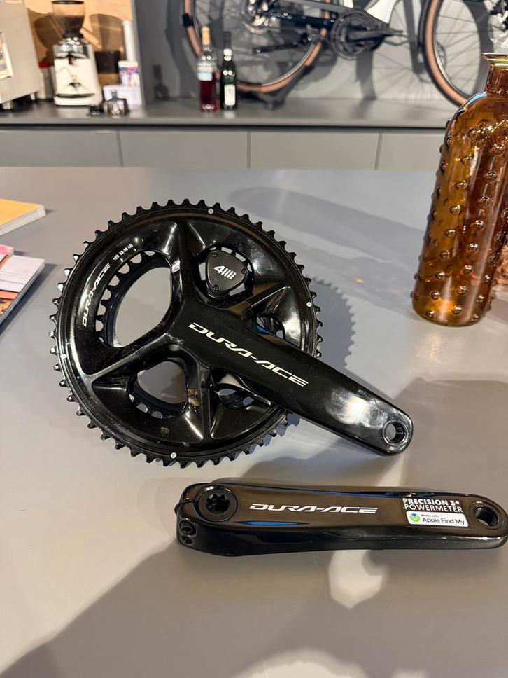 Shimano Dura Ace R9200 172.5mm 52-36T 4iiii Precision 3+ Pro, Fietsen en Brommers, Fietsonderdelen, Nieuw, Racefiets, Crankstel of Pedalen