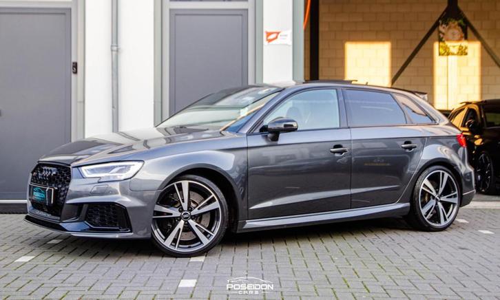 Audi RS3 Sportback 2.5 TFSI Quattro | PANO | LEDER | ACC | K, Auto's, Audi, Bedrijf, Te koop, RS3, 4x4, ABS, Achteruitrijcamera