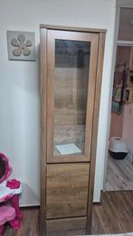 Vitrine kast vedde jysk, Huis en Inrichting, Kasten | Vitrinekasten, Ophalen, 50 tot 100 cm, Zo goed als nieuw, 150 tot 200 cm