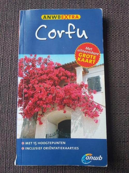 ANWB reisgids - Corfu (Korfoe) + handige kaart., Boeken, Reisgidsen, Gelezen, Reisgids of -boek, Europa, ANWB, Ophalen of Verzenden
