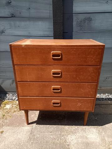 Vintage Retro ladekast. Zweedse lade kast. Jaren 60. beschikbaar voor biedingen