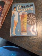 Retro Man Cave Metalen Bord, Ophalen of Verzenden, Nieuw, Reclamebord