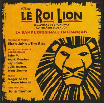 Le Roi Lion - Musical - Frankrijk - als nieuw - zeer schaars beschikbaar voor biedingen