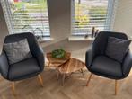 2 grijze stoeltjes van Jysk, Ophalen, Zo goed als nieuw, Grijs, Twee