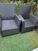 Tuinstoelen 4 delig., Ophalen of Verzenden, Zo goed als nieuw, Kunststof