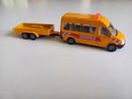 Siku service busje met trailer 1/87, Ophalen of Verzenden, Gebruikt, Bus of Vrachtwagen, SIKU