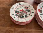 Mason's Christmas Village kerst 5 ontbijtborden, Huis en Inrichting, Keuken | Servies, Ophalen of Verzenden, Zo goed als nieuw