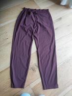 Studio Anneloes travelstof pantalon XL 42 aubergine kleurig, Lang, Ophalen of Verzenden, Zo goed als nieuw, Maat 46/48 (XL) of groter