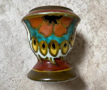 Klein (suiker)potje, Gouds plateel, jaren '30, art deco beschikbaar voor biedingen