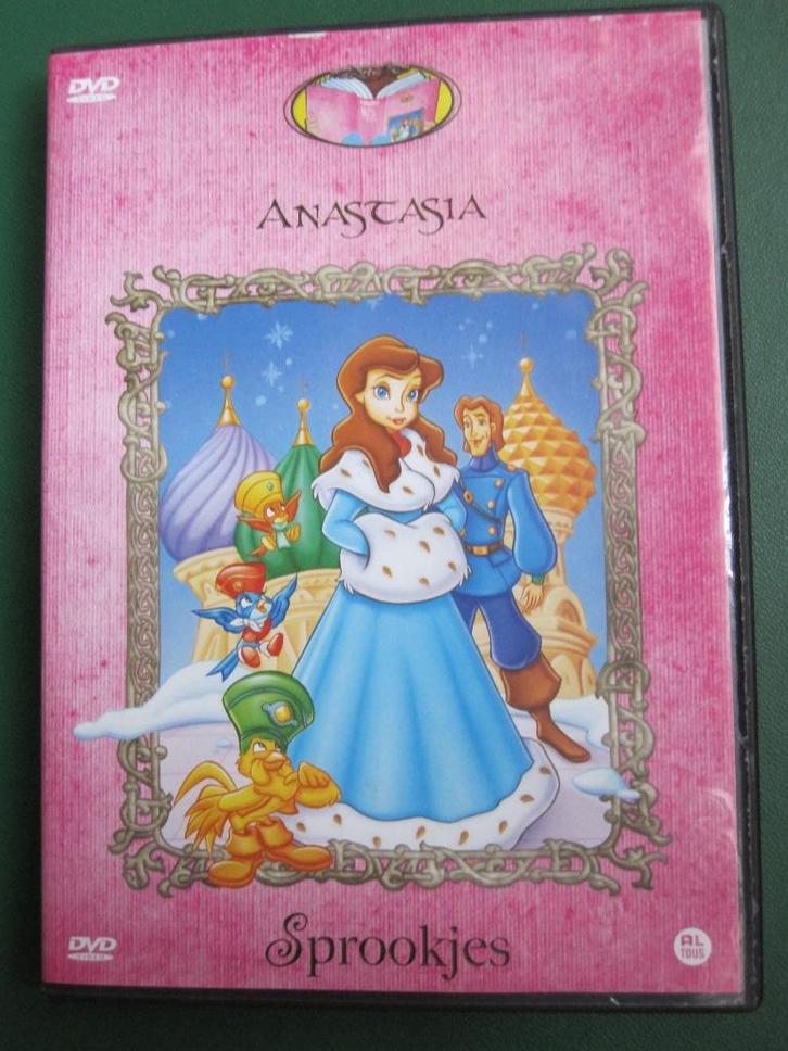 Anastasia (1995), Cd's en Dvd's, Dvd's | Tekenfilms en Animatie, Zo goed als nieuw, Europees, Tekenfilm, Alle leeftijden, Ophalen of Verzenden