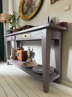 Lila Sidetable/Dressoir Massief Hout, Gebruikt, Ophalen of Verzenden, 150 tot 200 cm, Overige houtsoorten