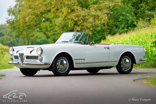 Alfa Romeo 2000 Touring Spider 1959, Auto's, Alfa Romeo, Bedrijf, Spider, Open dak, Benzine, Cabriolet, Handgeschakeld, Geïmporteerd