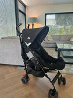 Maclaren Quest buggy zwart incl. warme voetenzak (Maclaren), Verstelbare rugleuning, Gebruikt, Maclaren, Ophalen