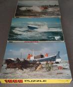 KNZHRM reddingboot KNRM 3x Puzzle Ameland reddingwezen, Verzamelen, Boek of Tijdschrift, Gebruikt, Ophalen of Verzenden