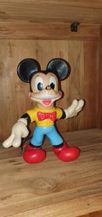 Vintage Mickey Mouse Walt Disney rubber pieppop 1960's, Verzamelen, Disney, Mickey Mouse, Ophalen of Verzenden, Zo goed als nieuw