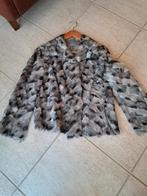 Mooi gaaf grijs bont jasje mt 38/40, Kleding | Dames, Ophalen of Verzenden, Zo goed als nieuw, Maat 38/40 (M), Grijs