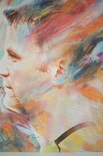 Prachtige print van Rob Penders (FC Utrecht), Ophalen of Verzenden, Zo goed als nieuw, F.C. Utrecht, Poster, Plaatje of Sticker