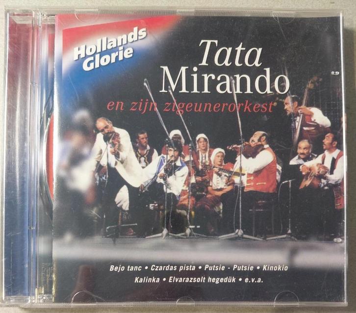 CD Tata Mirando en zijn zigeunerorkest	Hollands Glorie, Cd's en Dvd's, Cd's | Instrumentaal, Zo goed als nieuw, Ophalen of Verzenden