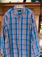 Leuk geruit hemd van John Cabot, Kleding | Heren, Overhemden, Ophalen of Verzenden, Zo goed als nieuw, Blauw, Halswijdte 41/42 (L)