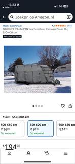 Caravan hoes 230breed 550daklengte caravanhoes, Caravans en Kamperen, Ophalen of Verzenden, Zo goed als nieuw