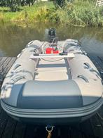 Rib rubberboot Vortex 320, 6pk Mercury + diverse accesoires, Airdeck, Gebruikt, Benzine, Minder dan 70 pk