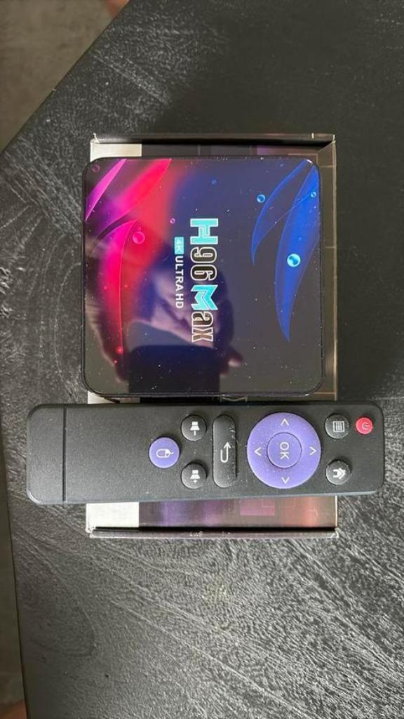 H96 Max Android TV Box (Android 11, 4K Ultra HD), Audio, Tv en Foto, Mediaspelers, Zo goed als nieuw, Minder dan 500 GB, HDMI