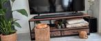 Tv kast met 2 lades, Huis en Inrichting, Kasten | Televisiemeubels, Ophalen, Gebruikt, Stoer, 100 tot 150 cm