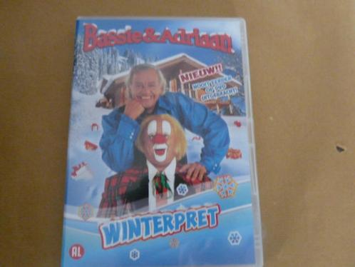 Bassie & Adriaan -winterpret-dvd, Cd's en Dvd's, Dvd's | Kinderen en Jeugd, Zo goed als nieuw, Tv fictie, Avontuur, Ophalen of Verzenden