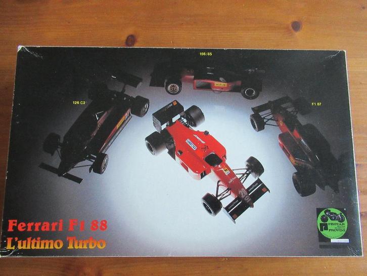 Ferrari F1 88  (Protar 1/24), Hobby en Vrije tijd, Modelbouw | Auto's en Voertuigen, Zo goed als nieuw, Auto, Groter dan 1:32