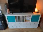 Kallax 8 vakken met lades en deuren TV meubel kast boekenkas, Ophalen, 100 tot 150 cm, Zo goed als nieuw, Minder dan 100 cm