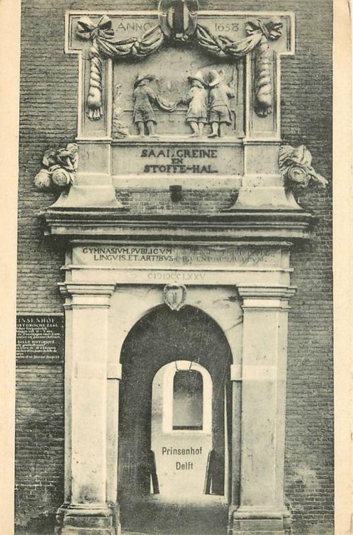 (386-268-017) Delft Prinsenhof, Verzamelen, Ansichtkaarten | Nederland, Zuid-Holland, Verzenden