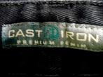 CAST IRON🧐 zwarte jeans W30 L34, Verzenden, Zwart, W32 (confectie 46) of kleiner, Zo goed als nieuw