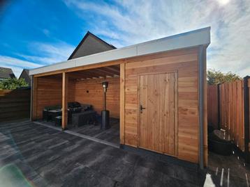 Tuinhuis, schuurtje, overkappingen, carporte klussenbedrijf  beschikbaar voor biedingen